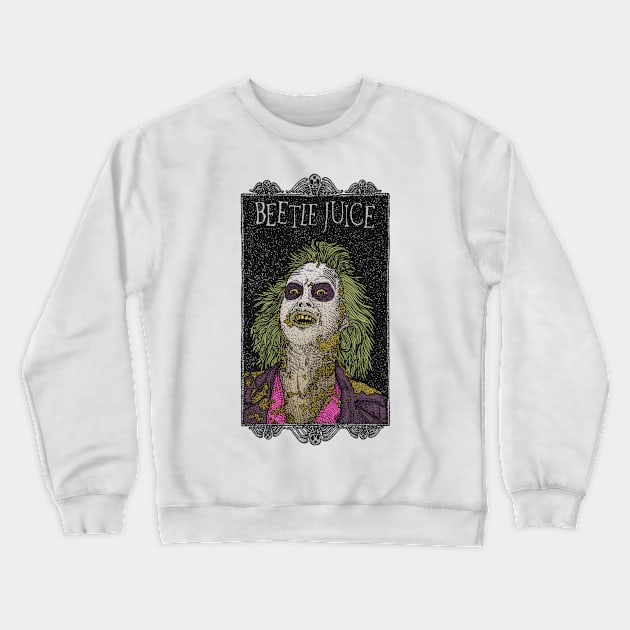 BEETLE JUICE Crewneck Sweatshirt by DOINFERNO